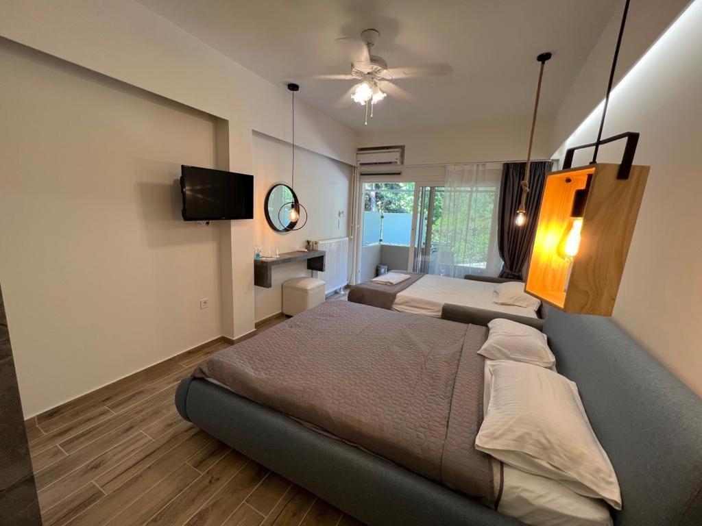Porto Palio Beach Hotel Палеон-Цифликион Экстерьер фото